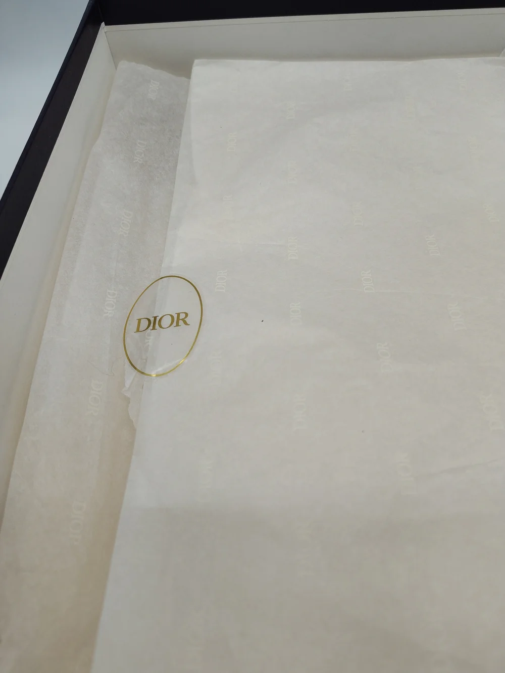 DIOR Limited Edition Gift Presentation Box Tissue Card Luxury Collector Package